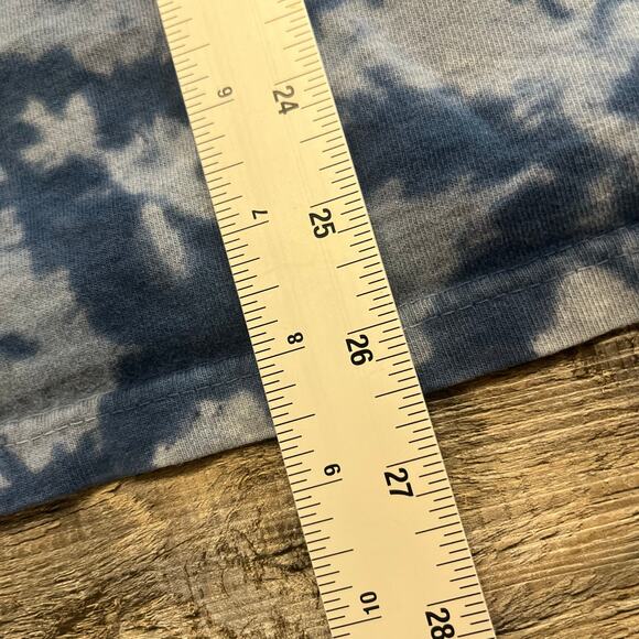 Vintage Six Flags Blue Mens XL‎ Tye Dye Taz Mania Looney Tunes T-shirt 90s - Picture 7 of 8